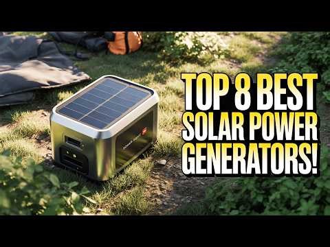 Top 8 Best Quiet Solar Power Generator!