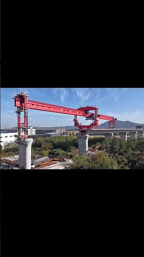 Massive Bridge Construction Machine in Action | Engineering & Infrastructure Build 🏗️🚧