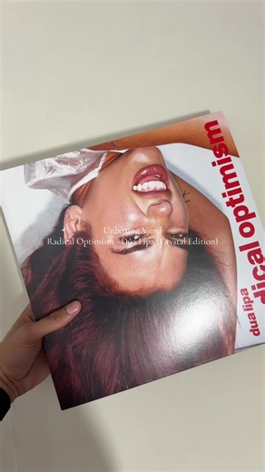 Unboxing the Crystal Edition of Dua Lipa's Radical Optimism
