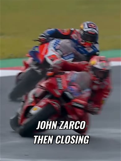 Wet Track Mayhem_ Zarco's INSANE Lap Time Shocks Fans! #motogp #adrenaline #motorcycles #bike