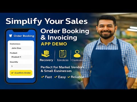Order Booking Application – Invoice + Recovery Demo