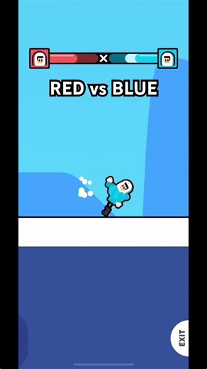 Red vs blue👌 who will win🤔? #1million #music #kids