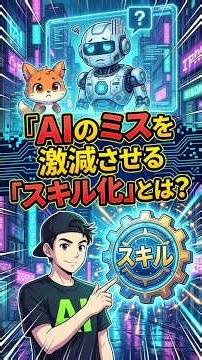 AIエージェントのミスを防ぐ「Skillification」とは？ #Shorts