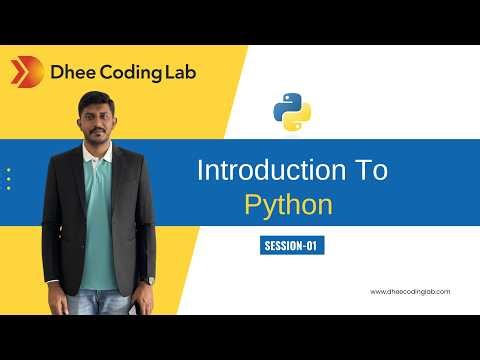 PYTHON CLASS 01 INTRODUCTION