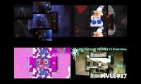 Mix of 4 videos from youtube : Shuric Scans Side-by-Side 264