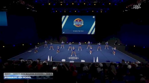 Springboro High School [2026 Cheer - Varsity Non Building Division I Semis] 2026 UCA National High School Cheerleading Championship DI