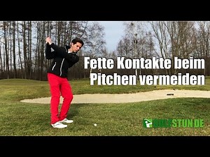 No more hitting the ground when pitching and avoid fat contacts (golf technique)