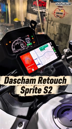 KoesHelmet on Instagram: "🔥 DASCAM RETOUCH SPRITE S2 – KAMERA MOTOR ANTI RIBET! 🔥 Rekam perjalanan riding kamu makin aman & jernih! Dascham Retouch Sprite S2 hadir dengan kualitas video tajam, desain compact, dan tahan getar — cocok buat harian sampai touring jauh! ✅ Full HD Recording ✅ Wide Angle View ✅ Tahan getaran & cuaca ✅ Instalasi rapi & simpel ✅ Cocok semua motor ✅TPMS tekanan ban Yuk upgrade keamanan & konten riding kamu sekarang! DM/WA langsung sebelum kehabisan! 🚀 ⸻ #koeshelmet #da