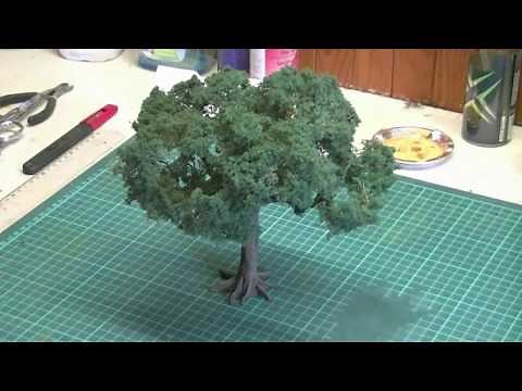arbre miniature pour diorama