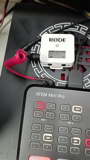 Capturando el Audio Puro de la Consola de manera Inalámbrica | ATEM Mini Pro