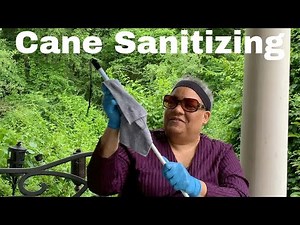 How I Care For and Maintain My White Mobility Cane For The Blind