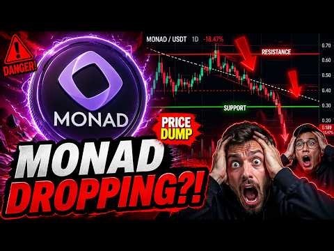 MONAD PRICE DROP EXPLAINED! Panic Or Opportunity?