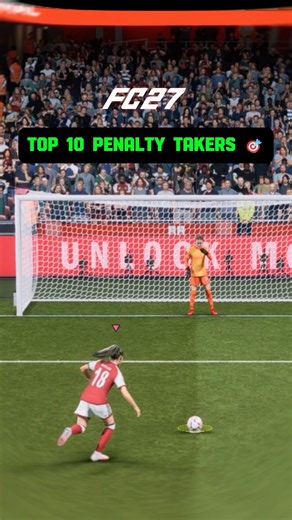 FC 27 BEST PENALTY TAKERS 🔥
