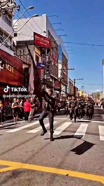 Desfile cívico-militar ROMU em São Bernardo do Campo - 473 anos