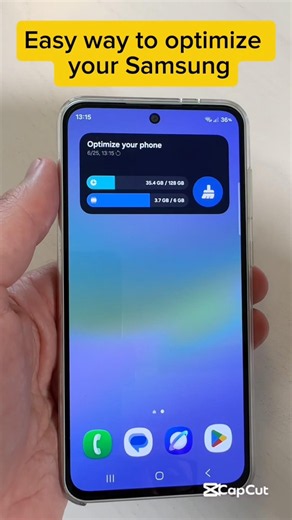 Easy way to optimize Samsung Galaxy phones #samsunggalaxy #samsungtips #devicecare #gsmabc #shorts ￼