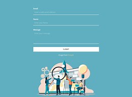 Our application form - HTML Template by Nicepage