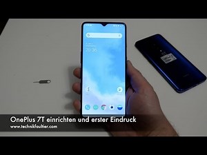 Setting up the OnePlus 7T and first impressions