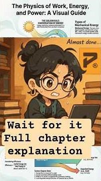 Physics Concepts Simplified Energy Power Work #physics #animation