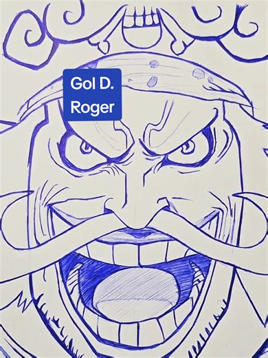 Stunning Drawing of Gol D. Roger