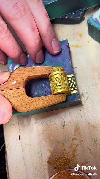 Celtic Norse Viking Clay Soapmaking Tool