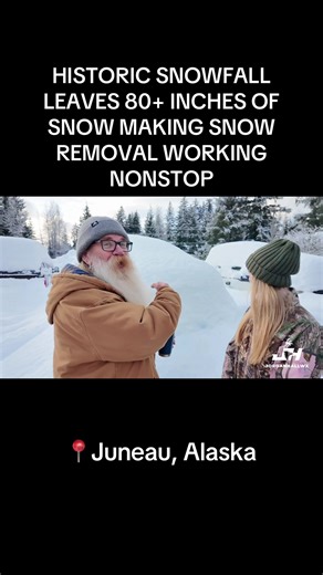 Snow Removal Challenges in Juneau, Alaska's Historic Storm