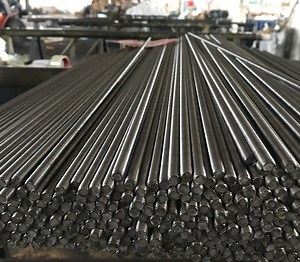 [Hot Item] DIN 975 Black Full Stud Bolt Partial Grade 88 M12X2m Thread Rod