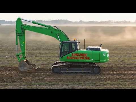 The Green Excavator and its First Construction Project