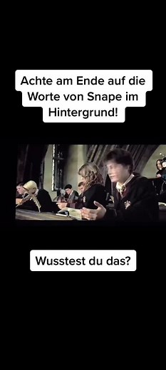 Harry Potter Werwolf - Uncovering Snape's Words