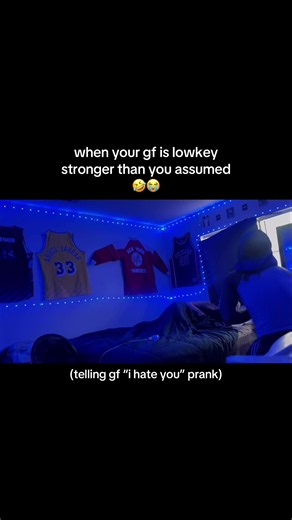 she been in the gym without me knowing, follow for more content, Youtube: Trail2Talented, full telling gf “i hate you” prank 🤣 #fyp #viral