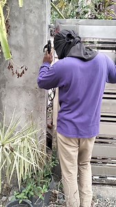 Stainless gate and fence installation @ Brgy. Turod sur cordon Isabela | Padua Welding Shop and Stainless Fabrication