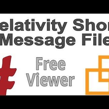 RSMF Viewer - Free Relativity Short Message File Viewer
