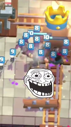 1/1000 Moments In clash Royale #clashroyale #supercell