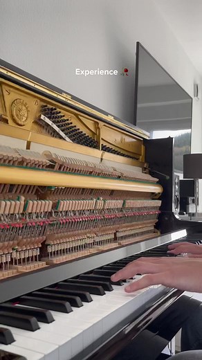 an open Piano looks so beautiful 🤍🥀 #experience #piano #calm #favorite