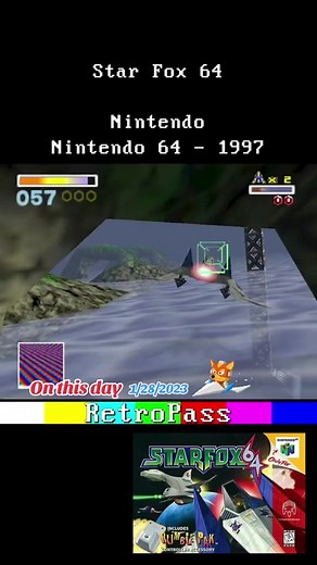 #onthisday #n64 #nintendo64 #starfox64 #nintendo #videogames #videogame #gaming #retrogames #retrogaming #retropass #nostalgia #project64