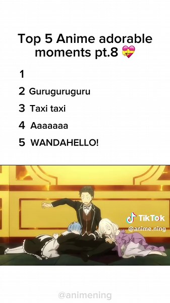 Top 5 Cute Anime Moments Featuring Taxis