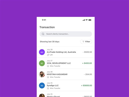 Payment App Animation