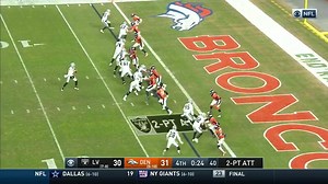 The Las Vegas Raiders took a last second lead! (Via NFL) | Las Vegas Raiders on CBS Sports