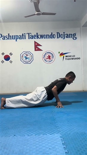 players of pashupati taekwondo dojang