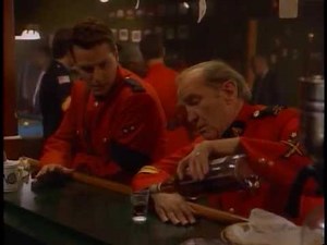 "Due South" pilot trailer with a missing scene!