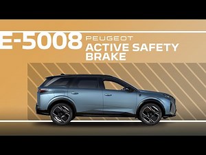 Peugeot E–5008 & 5008 | Tutorial | Active Safety Brake
