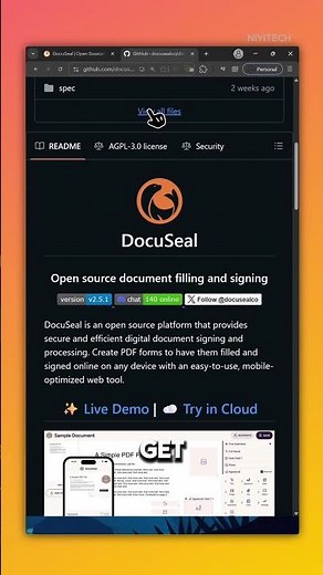 Docuseal – Free & Open Source eSignature Tool