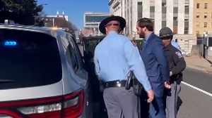 Georgia Sen. Colton Moore arrested after he tried to defy a ban on entering the House chamber