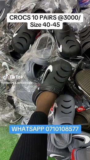 Novvys Wholesale Crocs in Nairobi - Affordable Pricing