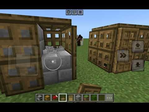 Como hacer un mini bunker (refugio) fácil de hacer en minecraft bedrock y java (tablet, celular pc)