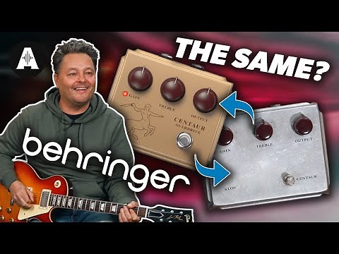 Behringer's New Pedals vs the All-Time Classics! Any Good? - Centaur, 69 Vibe & Fuzz Bender