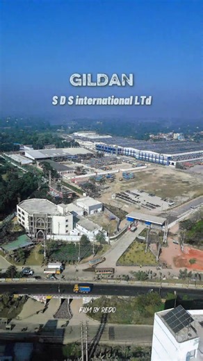 GILDAN S D S International Ltd Drone View #beautiful #reels #tranding #gildan | Redowan Redo
