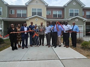 Ribbon Cut On New Townhouses For Low-Income Families In East Orange