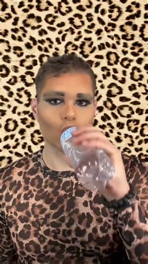 Leopard Print Makeup Tutorial Inspired by @nyanelebajoa #leopard #makeupartist #animalmakeup