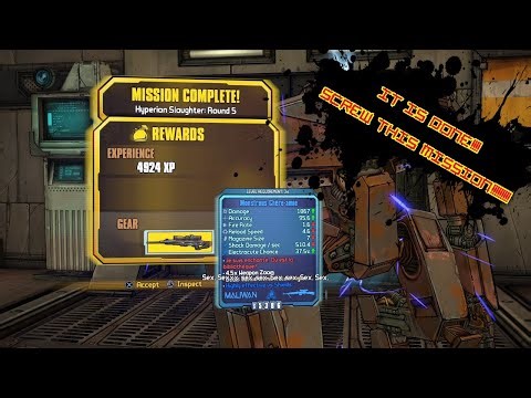 Borderlands 2 Hyperion Slaughter Round 5 mission