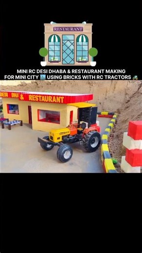 Restaurant making for RC city 🏙️ #rc #desi #dhaba #making #shorts
